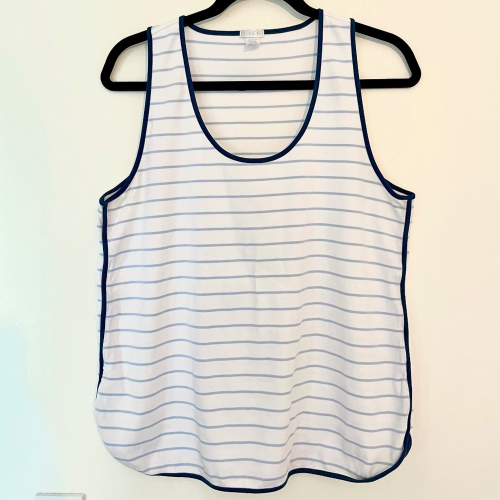 LAKE Pajamas Pima Tank-Short Set - Women's L / XL (read details)